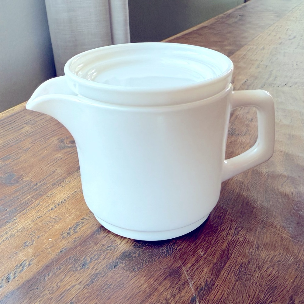 Vintage ARCOPAL Milk Glass Creamer
